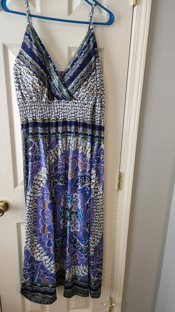 Maxi dress silky feel